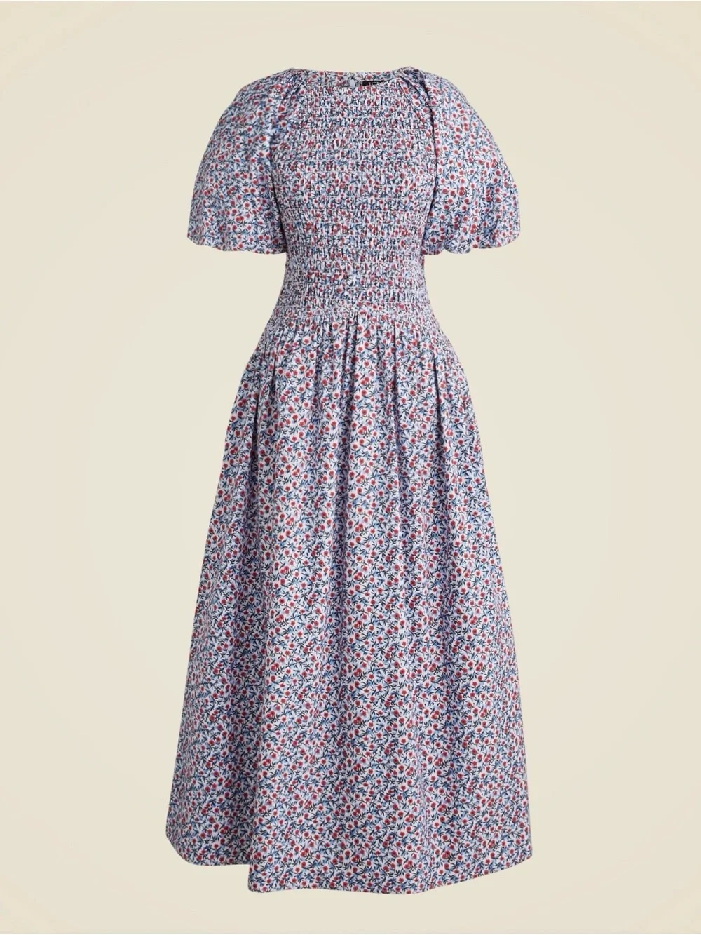 J. Crew Meadow Dress in Cotton Poplin
